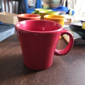 Fiesta 15 Oz Tapered Mug Scarlet Red